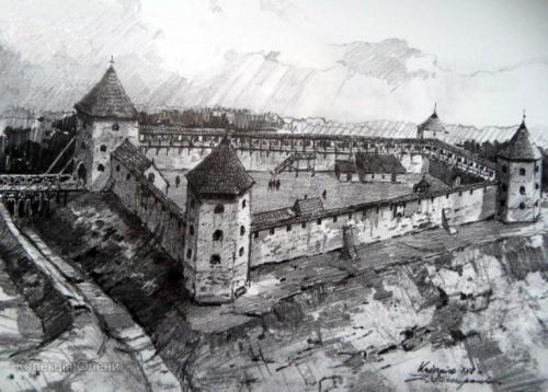 Kudryntsi Castle-Fortress
